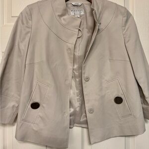 Talbots Women's Cream Jacket